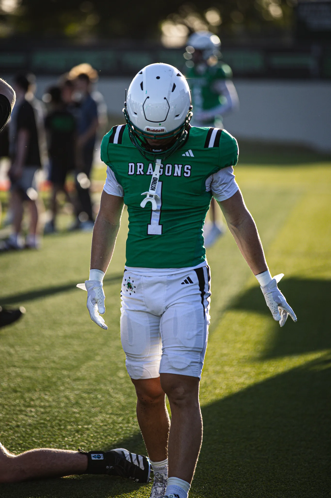 Varsity Football vs Denton Ryan (Scrimage) — photo 2